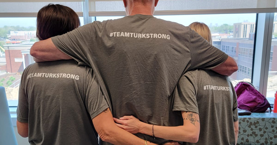 And Team Turk will be there to cheer him on every step of the way.