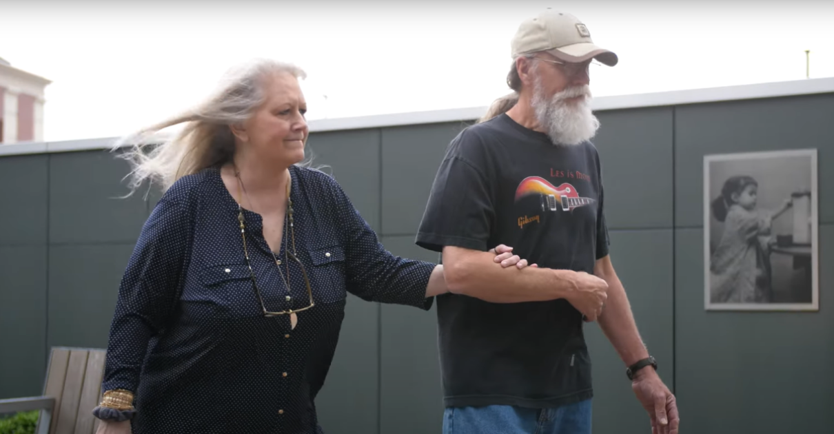 Stroke Survivor Penny Noack with her husband, Bob