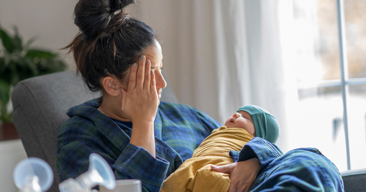 Night sweats, hair changes and 5 other postpartum symptoms nobody