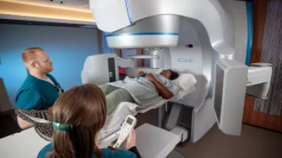 Radiation Oncology Department’s linear accelerator
